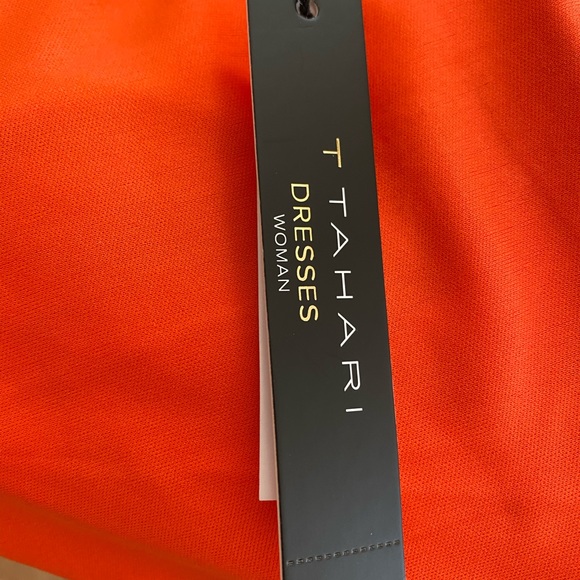 Tahari Women’s Orange Floral Dress Sz 18W NWT - Picture 5 of 5